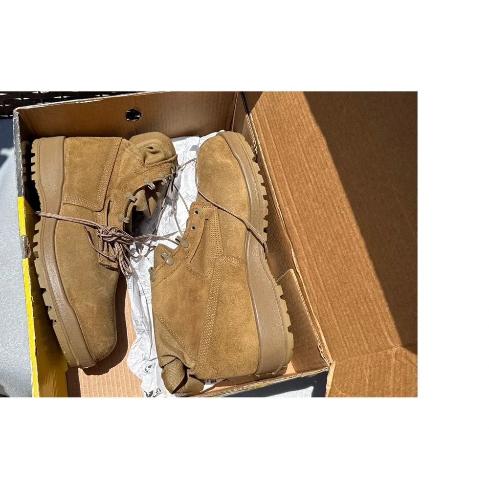 NEW Belleville C300ST Steel Toe Boots Mens 15 Coyote Hot Weather Combat Military